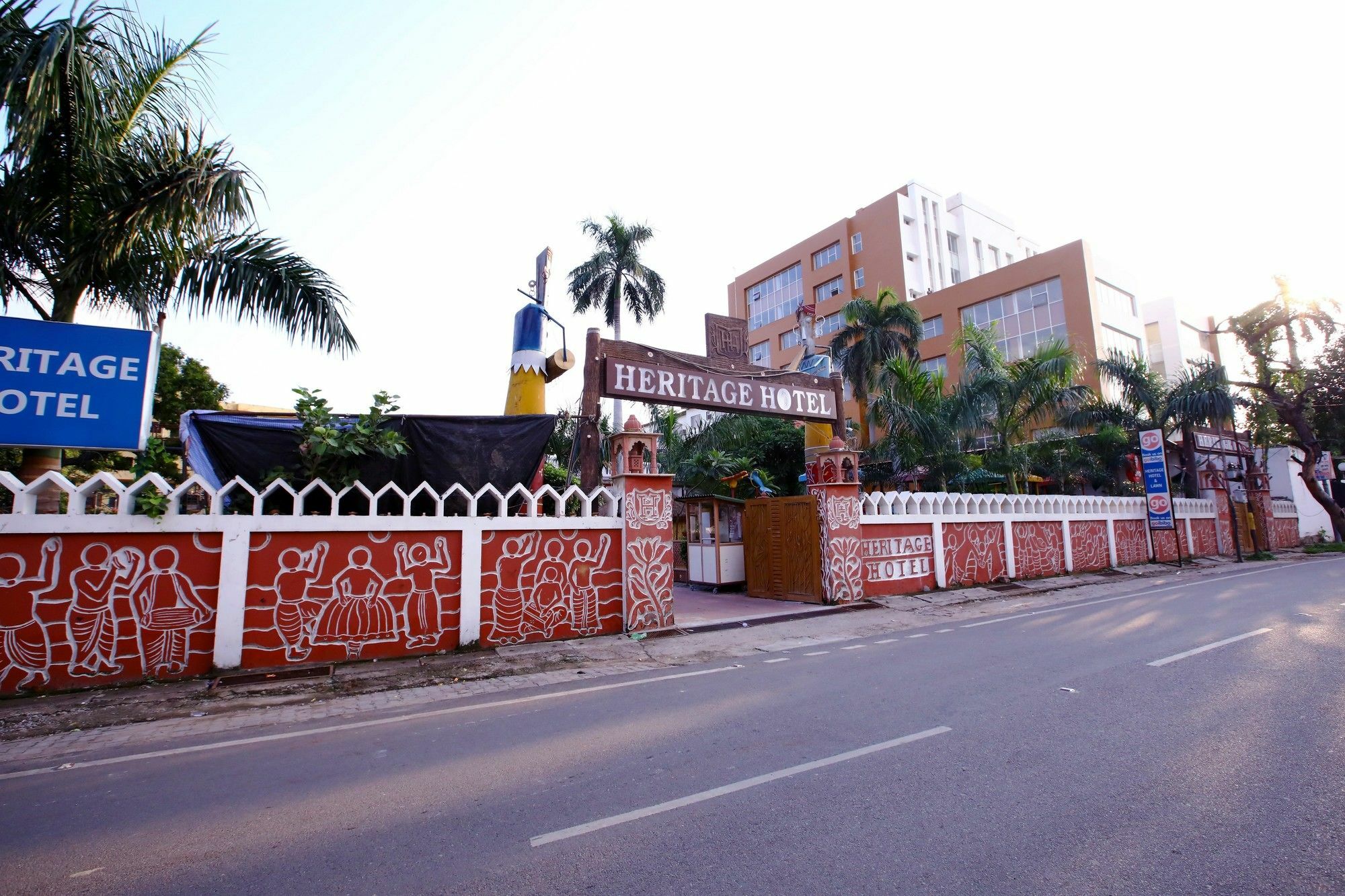 Heritage Hotel Lucknow Zewnętrze zdjęcie